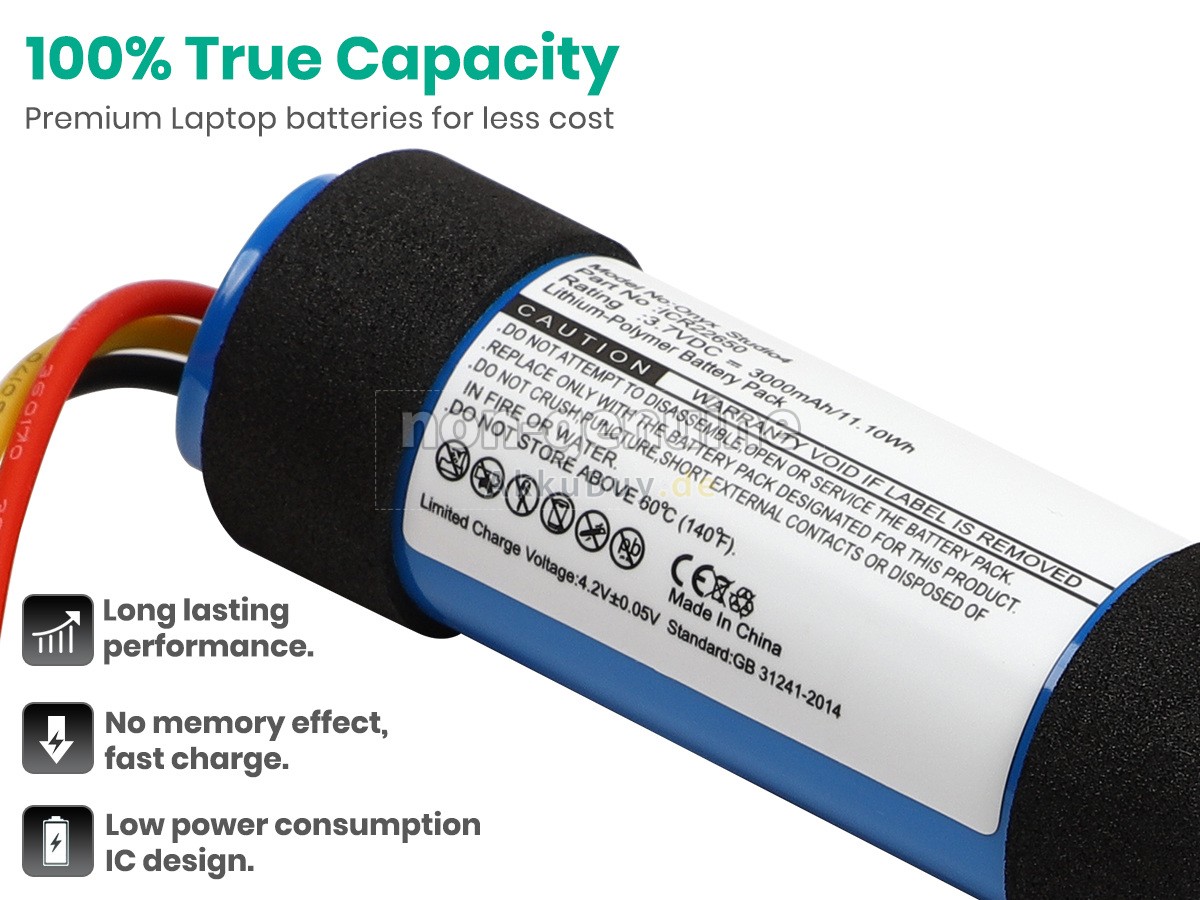 Harman Kardon ICR22650 Ersatzakku