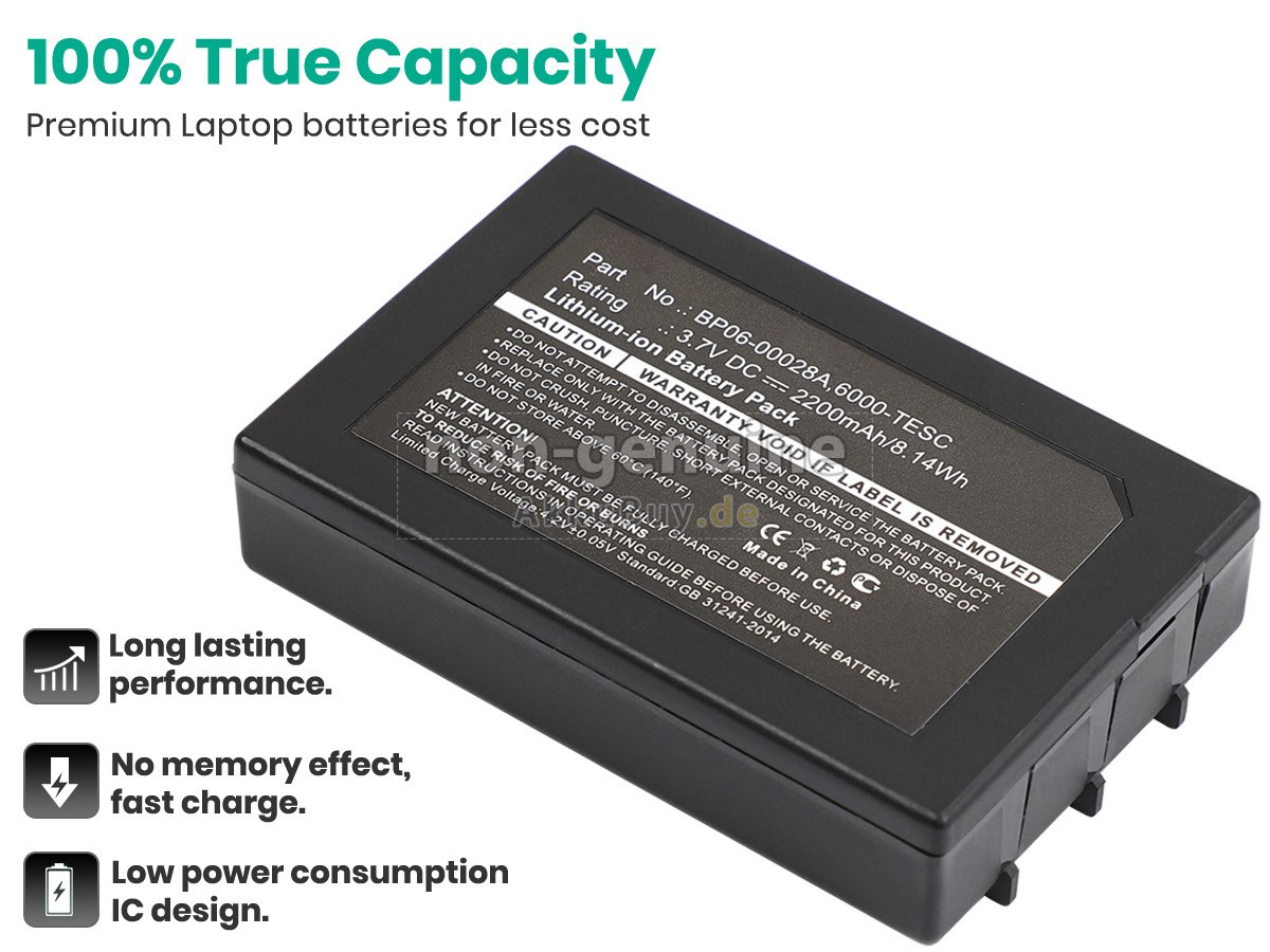 Honeywell DOLPHIN 6500 Ersatzakku