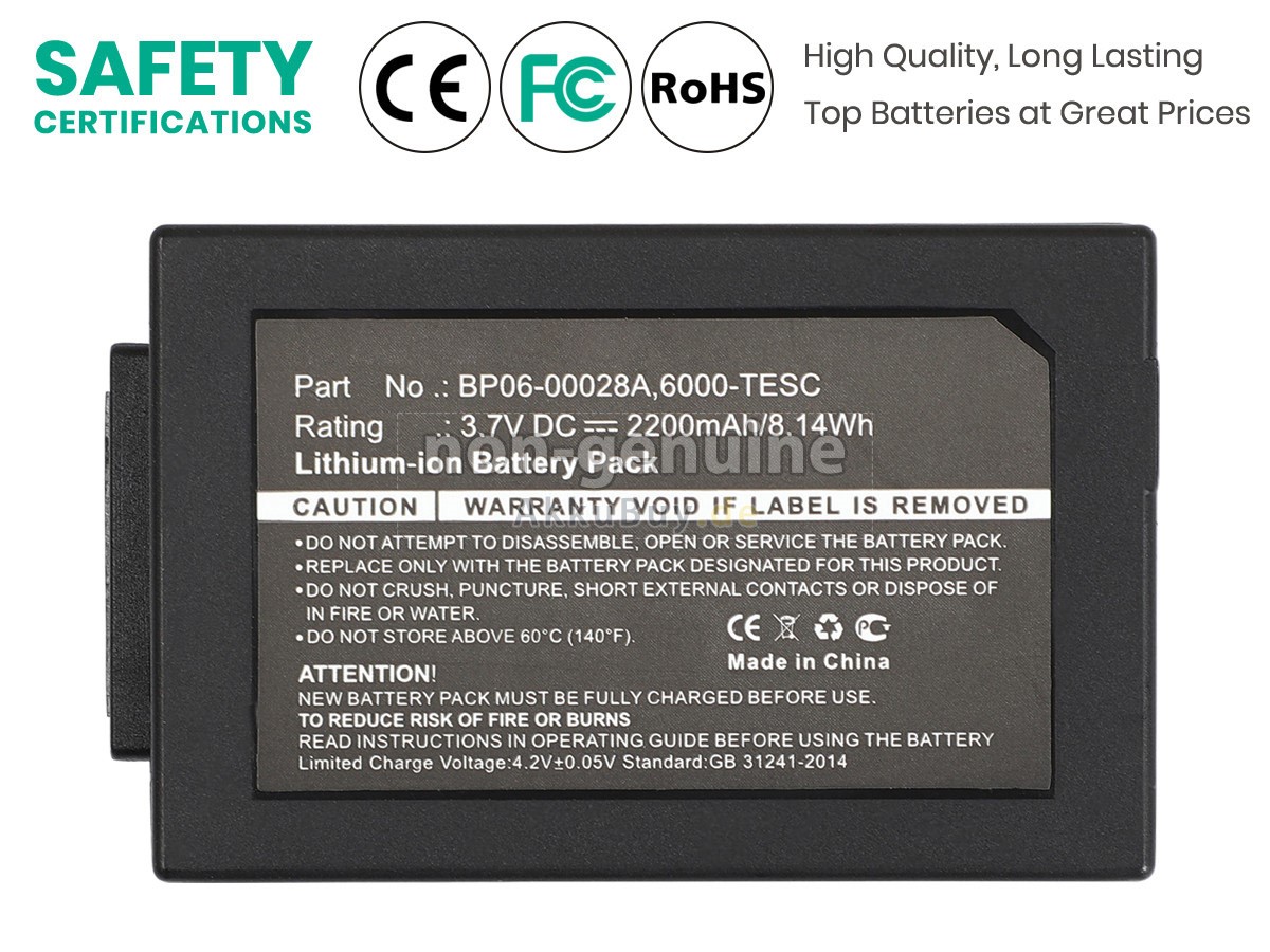 Honeywell DOLPHIN 6500 Ersatzakku