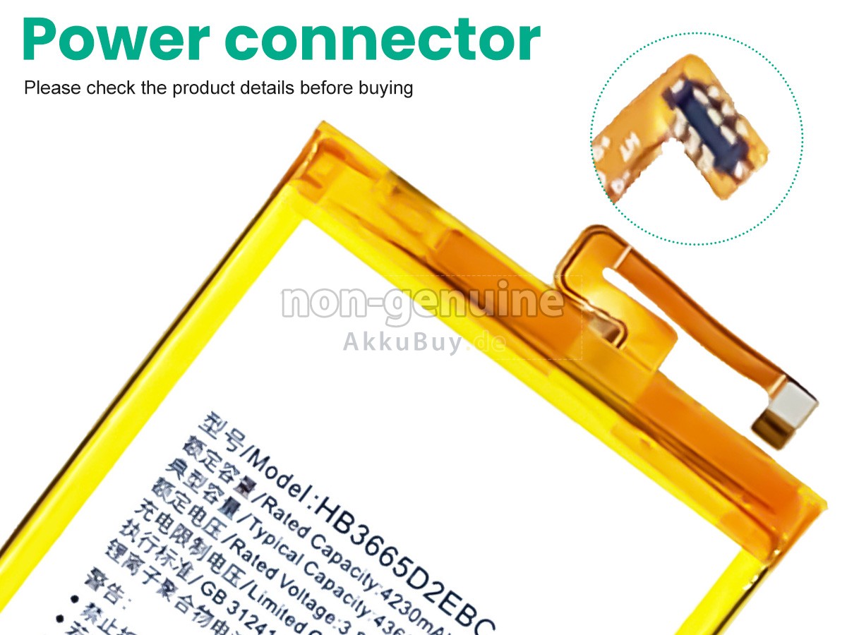 Huawei HB3665D2EBC Ersatzakku