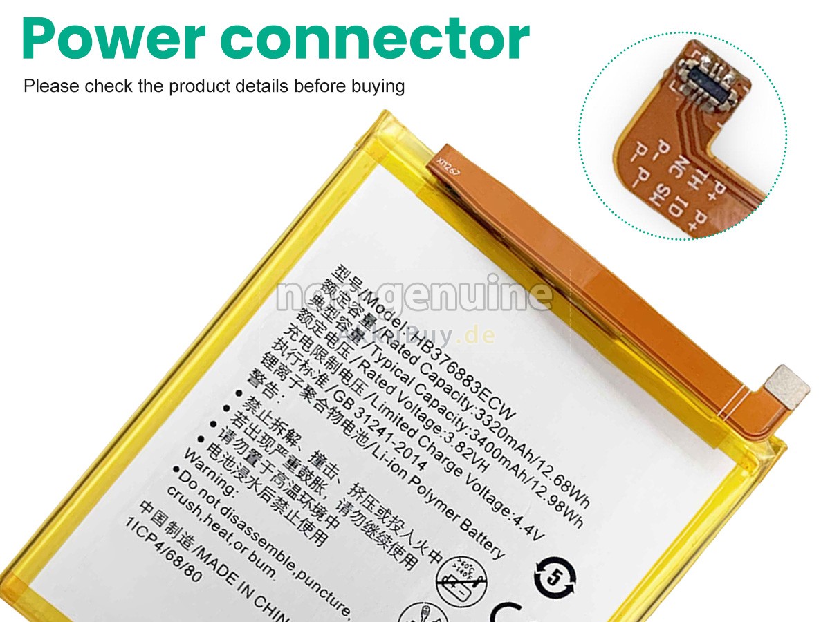 Huawei HB376883ECW Ersatzakku