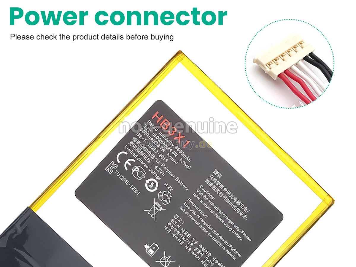 Huawei HB3484V3EAW Ersatzakku
