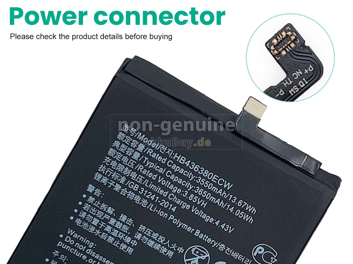 Huawei HB436380ECW Ersatzakku