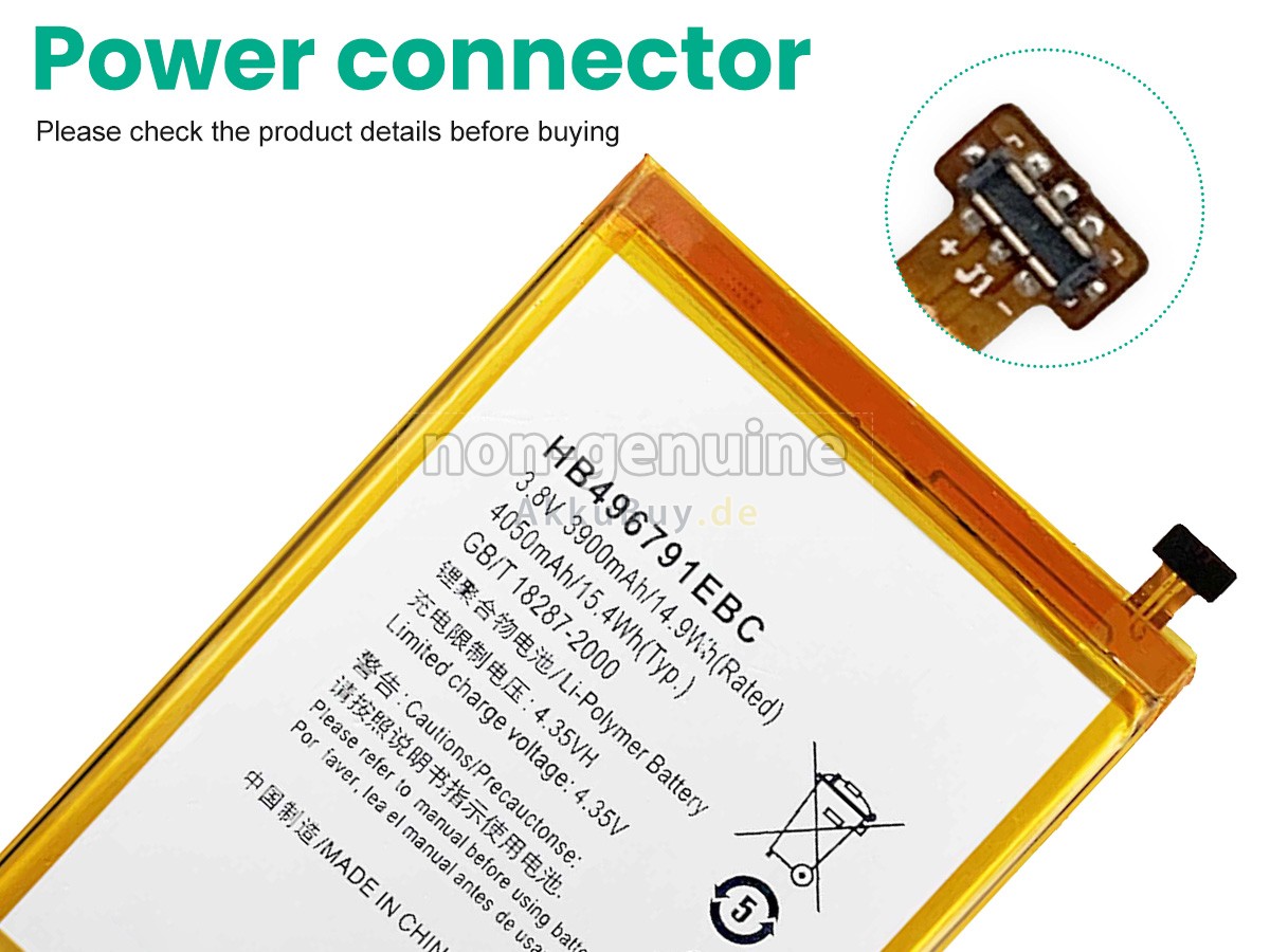 Huawei HB496791EBC Ersatzakku