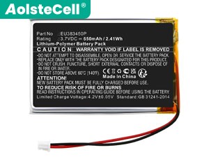 Ingenico EU383450P Ersatzakku