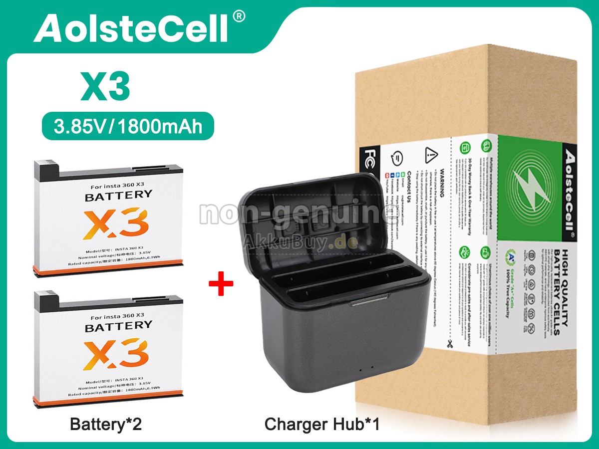 Insta360 ONE X3 Ersatzakku