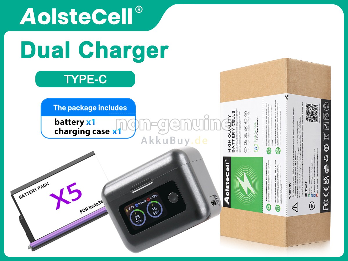 Insta360 JH-X5 Ersatzakku