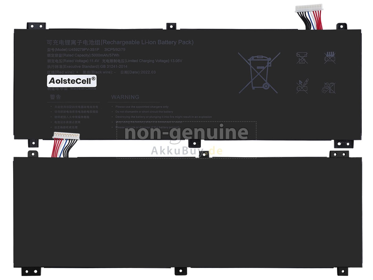 IPASON U459279PV-3S1P Ersatzakku