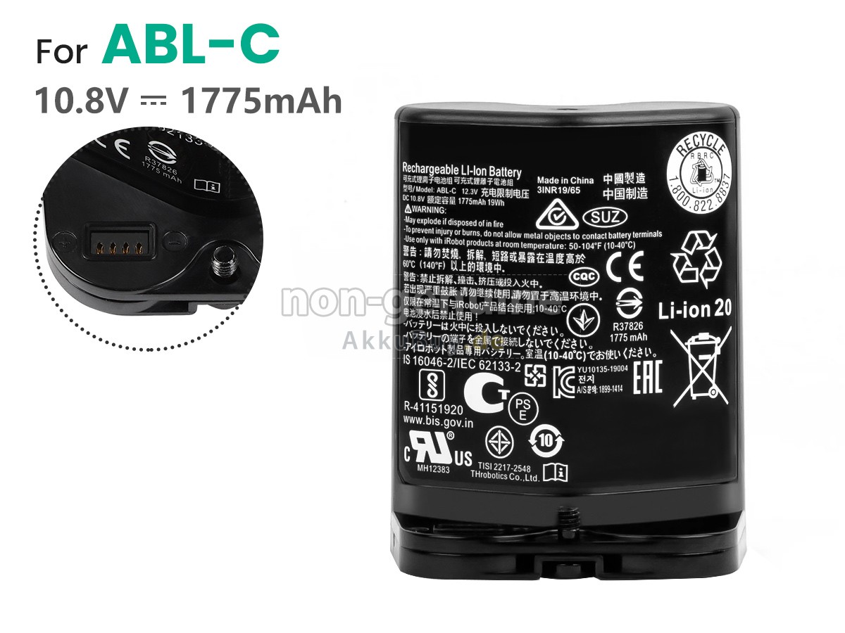 Irobot ABL-C Ersatzakku