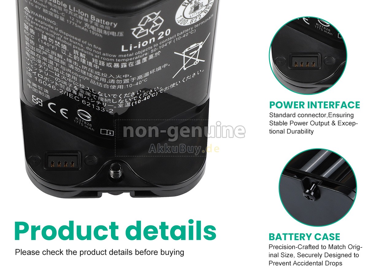 Irobot ABL-C Ersatzakku