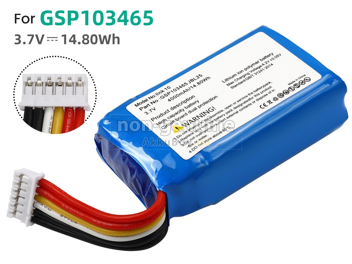 JBL GSP103465 Ersatzakku