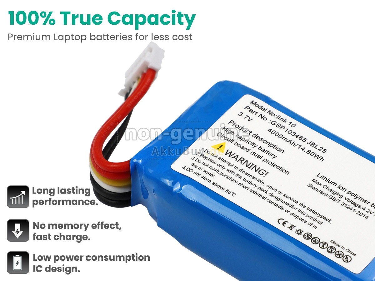 JBL GSP103465 Ersatzakku