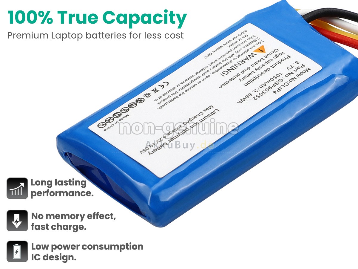 JBL GSP903052 Ersatzakku