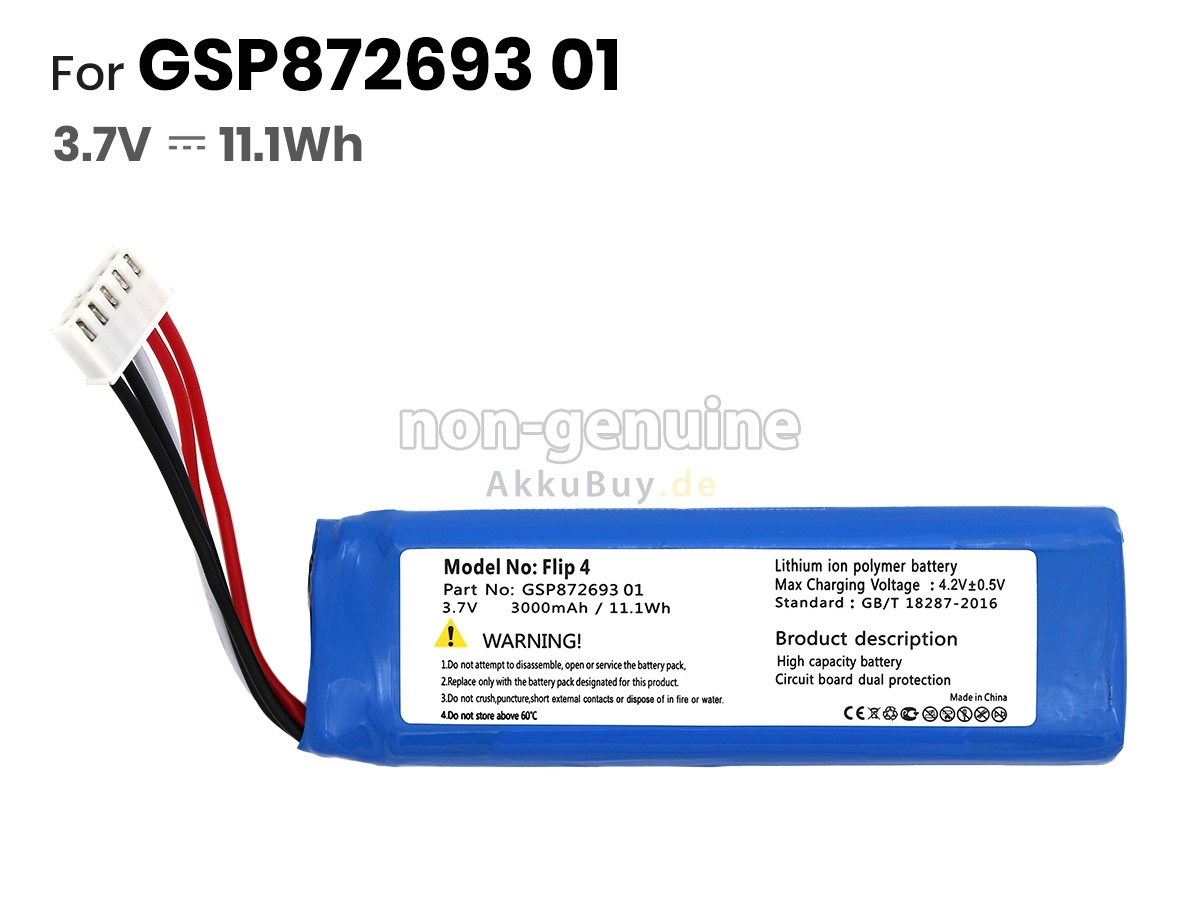 JBL FLIP 4 SPECIAL EDITION Ersatzakku