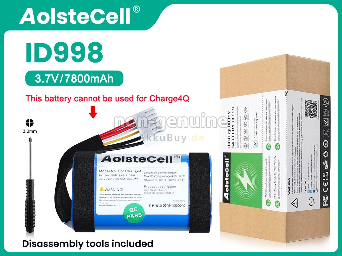 JBL SUN-INTE-118 Ersatzakku