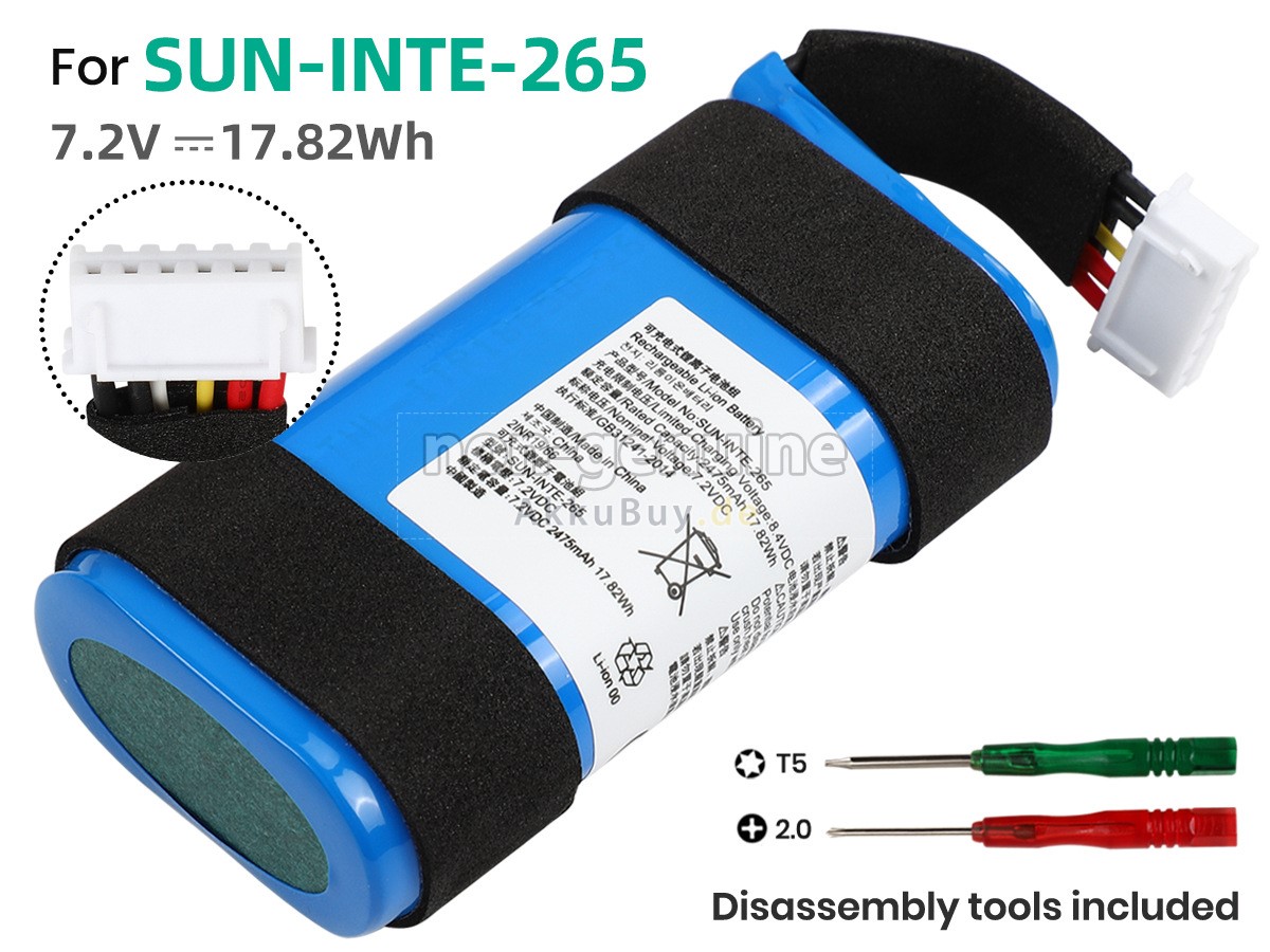 JBL SUN-INTE-265Z Ersatzakku