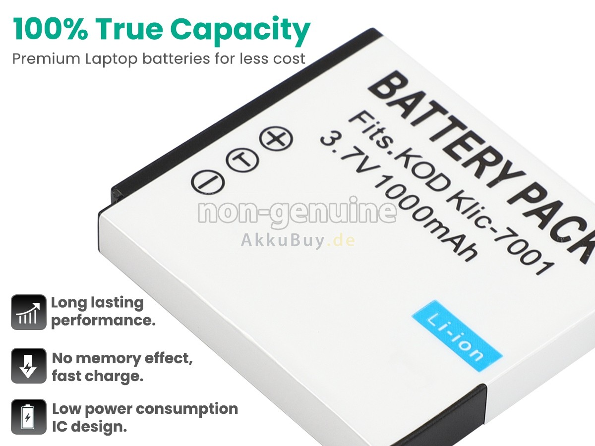 Kodak ASYSHARE MX1063 Ersatzakku