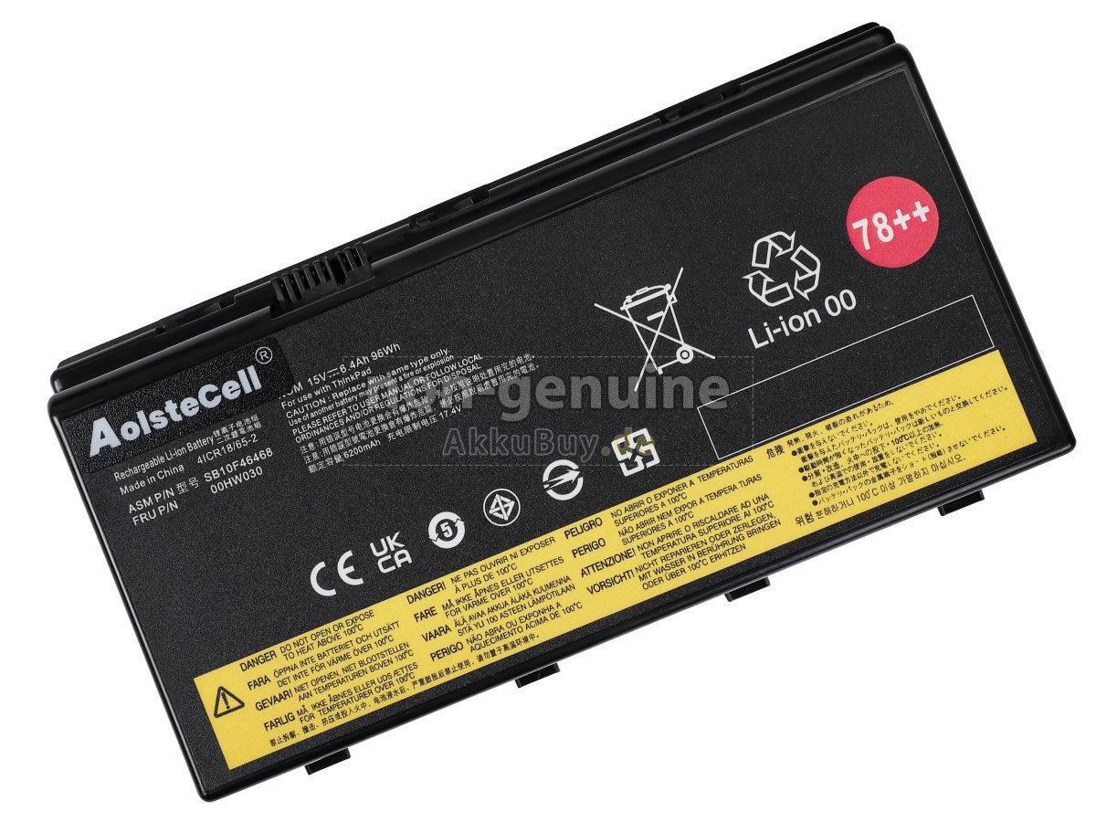 Lenovo ThinkPad P70 Ersatzakku