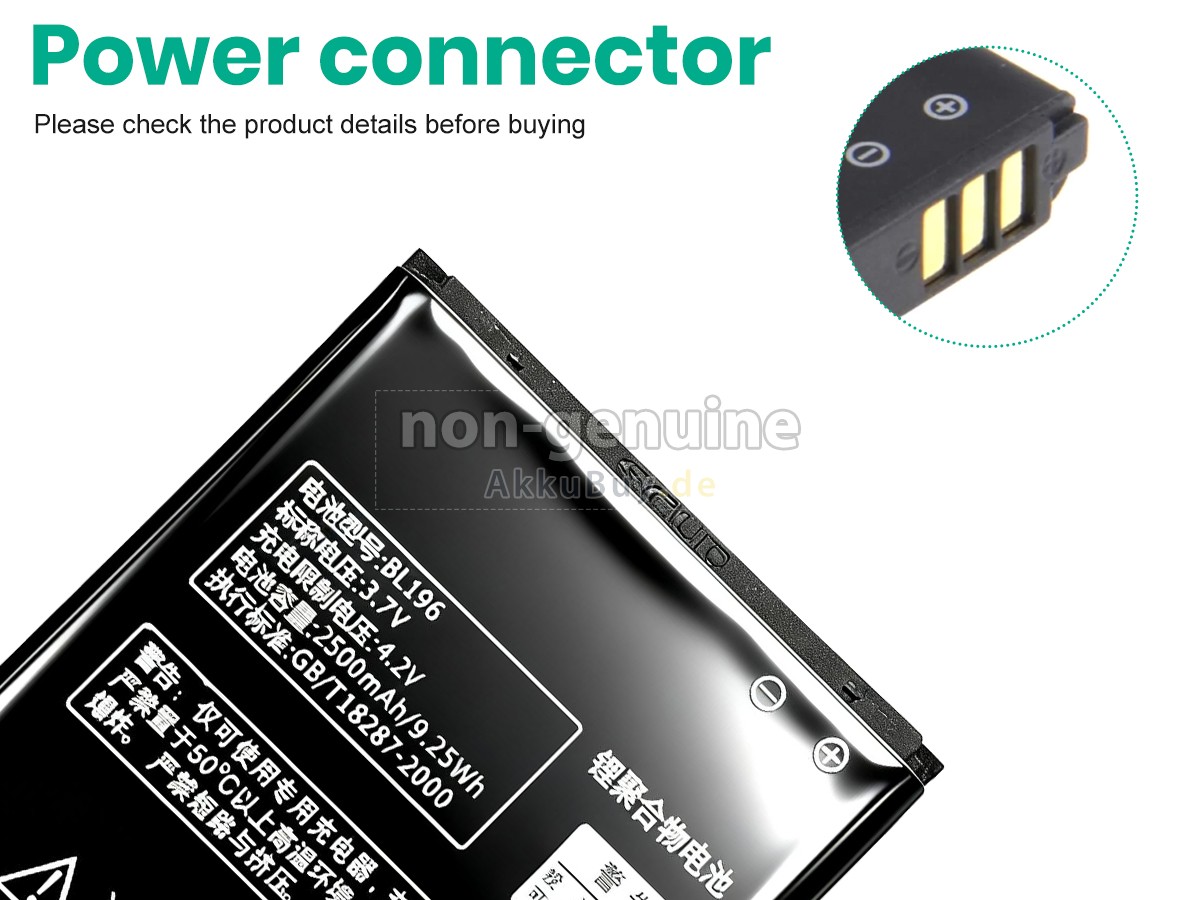 Lenovo BL196 Ersatzakku
