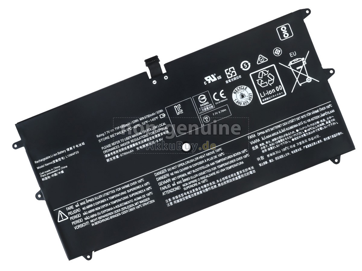 Lenovo YOGA 900S-12ISK-80ML007DCF Ersatzakku
