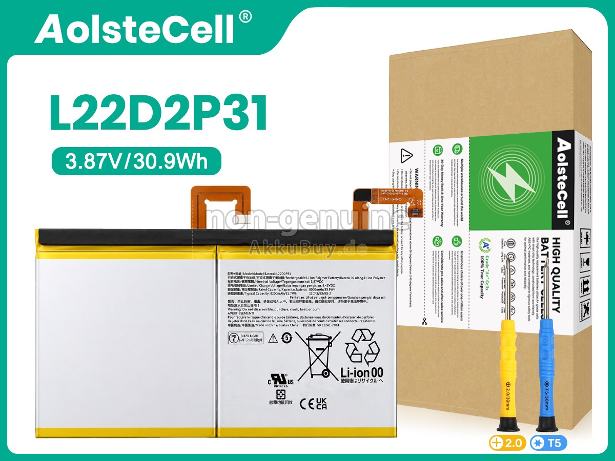 Lenovo L22D2P31 Ersatzakku