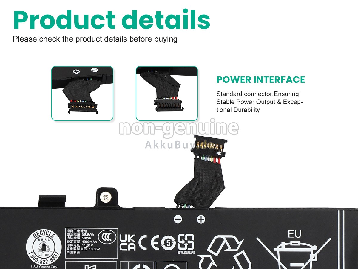 Lenovo 5B11H56403 Ersatzakku