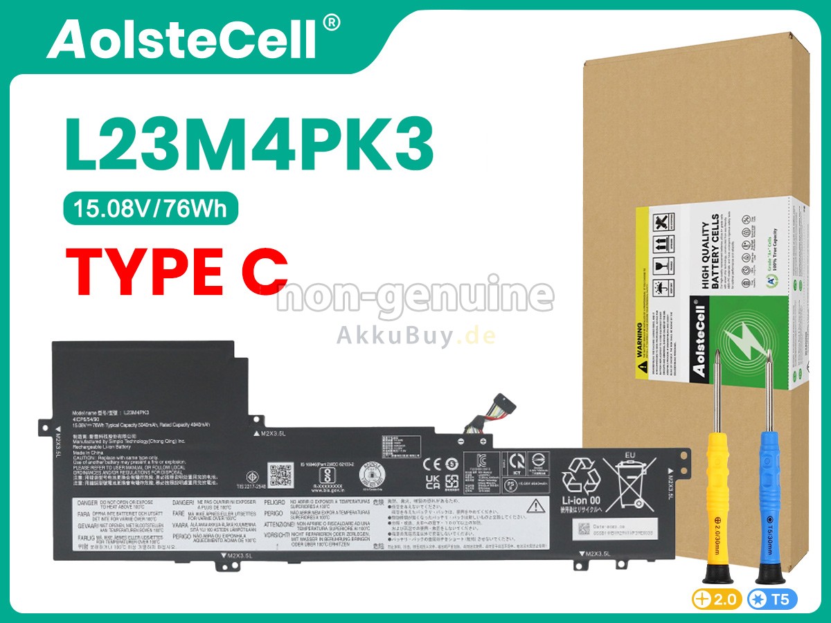 Lenovo IdeaPad SLIM 5 16AHP9-83DD0045BM Ersatzakku