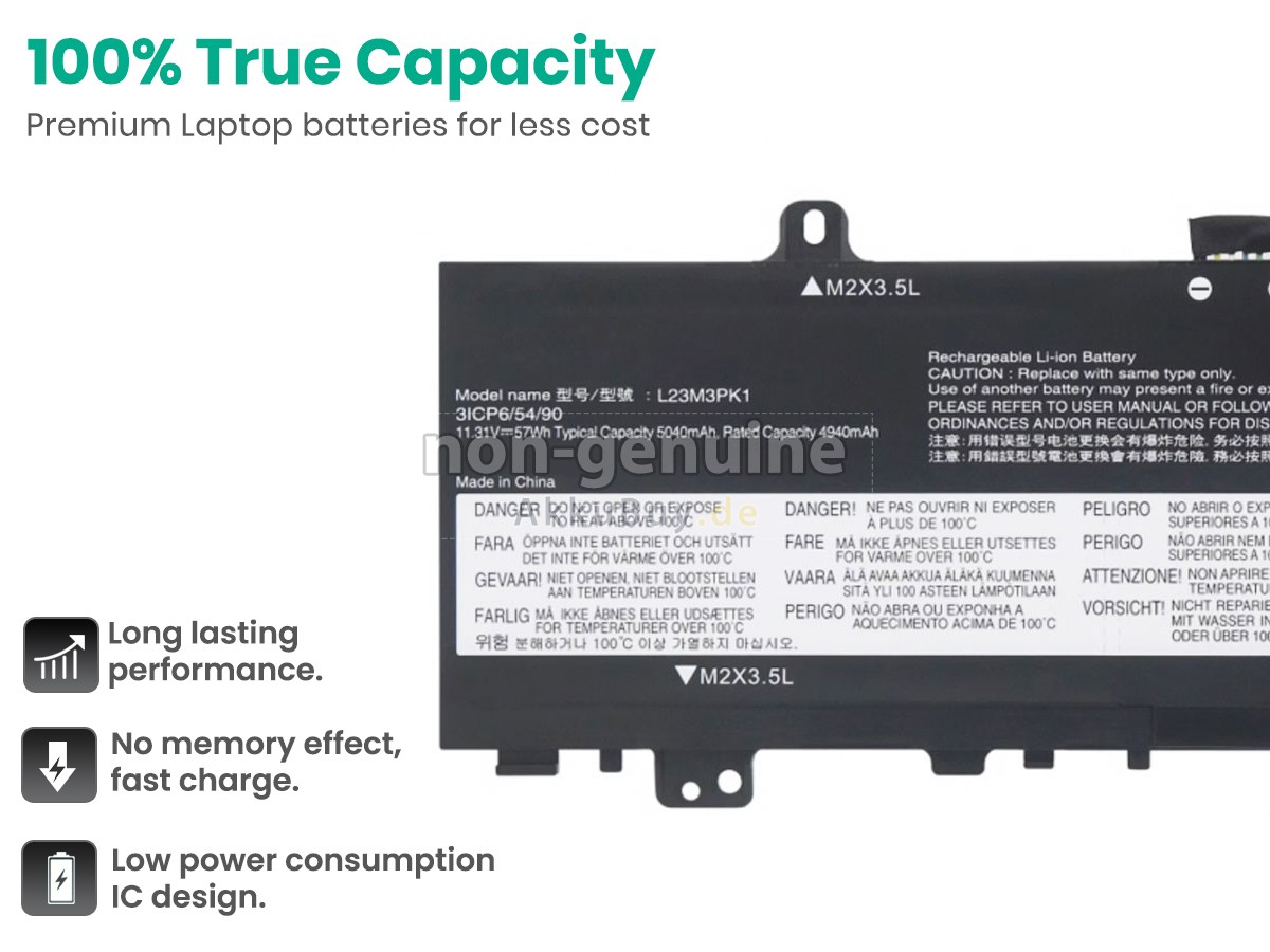 Lenovo IdeaPad SLIM 5 14IMH9-83DA0036BM Ersatzakku