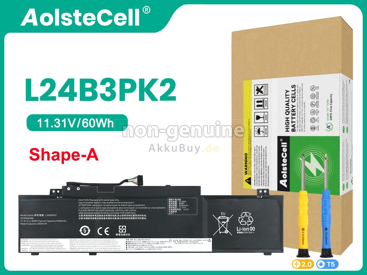 Lenovo IdeaPad SLIM 5 16IRH10R-83J1000ASC Ersatzakku