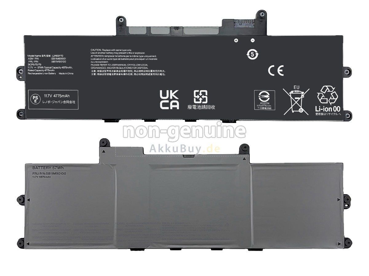 Lenovo ThinkPad X1 2-IN-1 GEN 10-21Q0 Ersatzakku