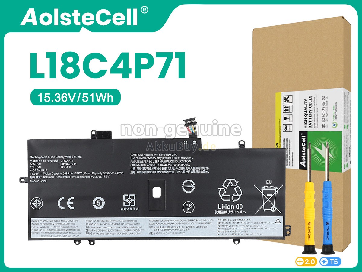 Lenovo 20QG001HIU Ersatzakku