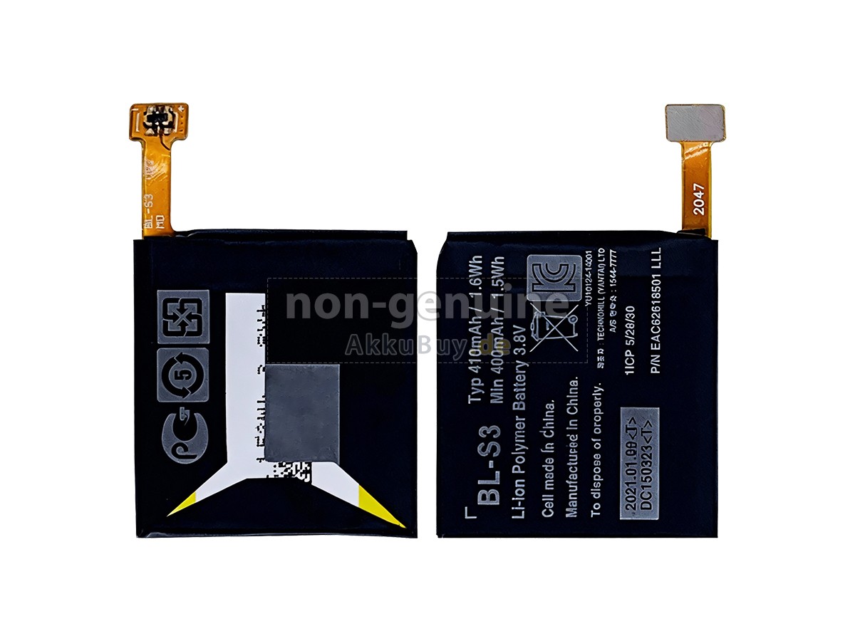 LG G WATCH R W110 Ersatzakku
