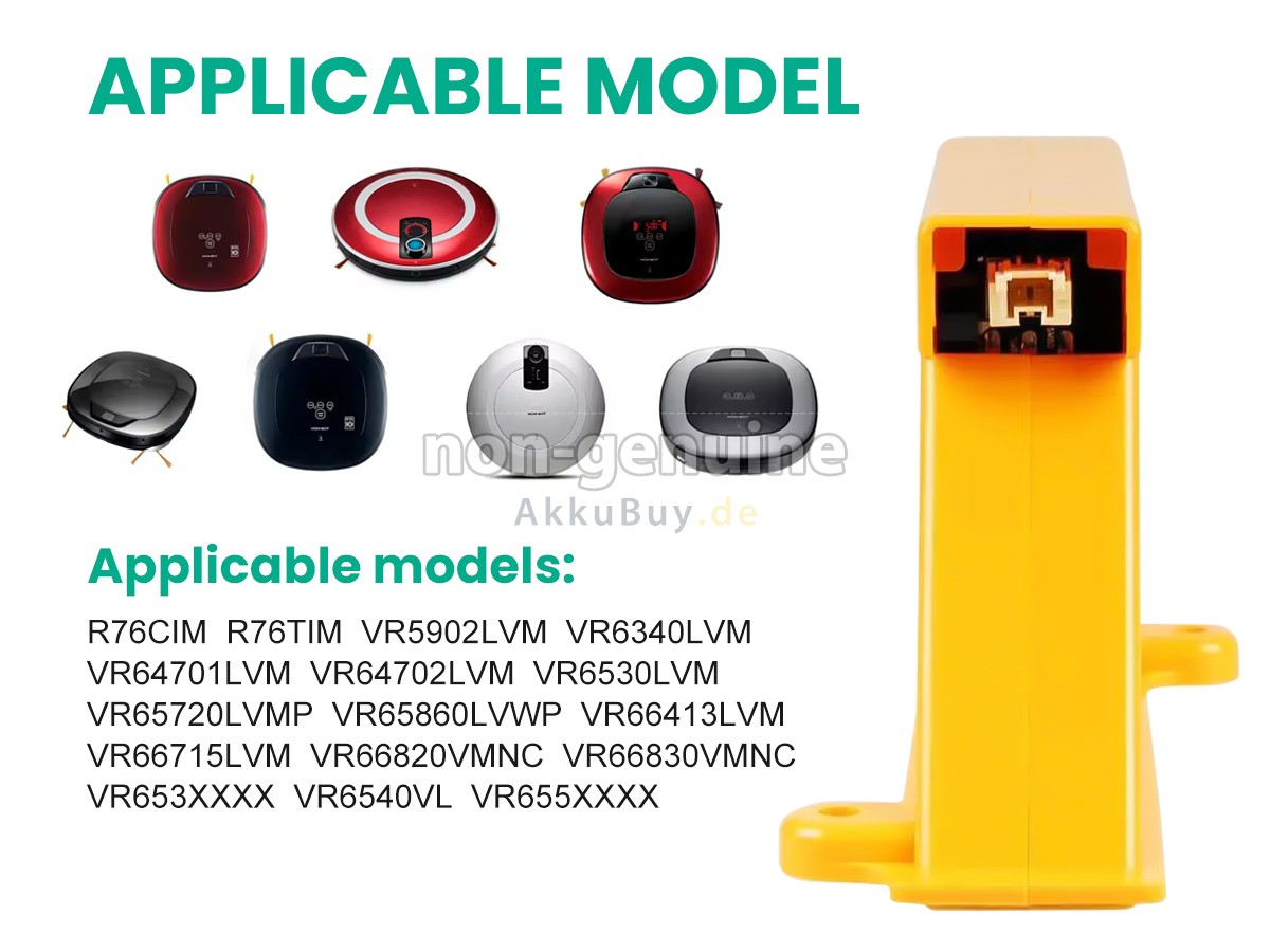 LG VR66750LVWP Ersatzakku