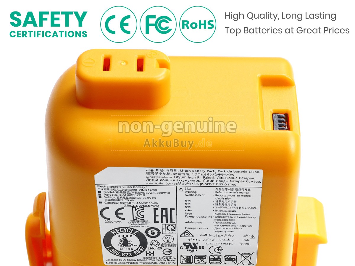 LG AX9604WE Ersatzakku