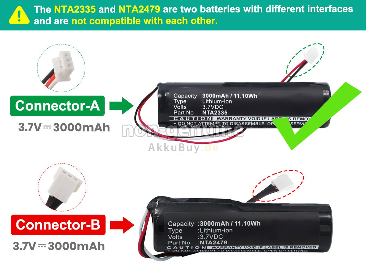 Logitech MM50 Ersatzakku