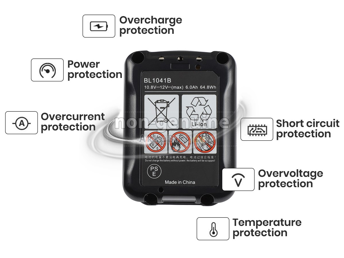 Makita FD06Z Ersatzakku