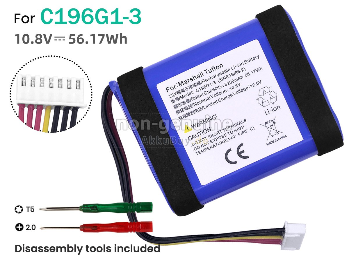 Marshall C196G1 Ersatzakku