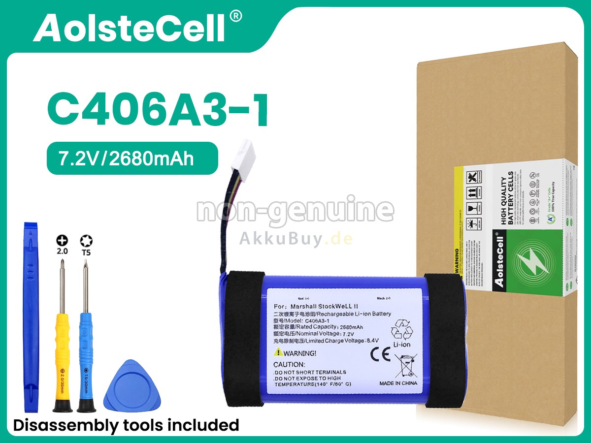 Marshall C406A3-1 Ersatzakku