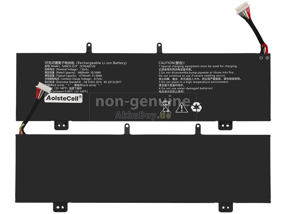 Mechrevo 5266C4-2S1P Ersatzakku