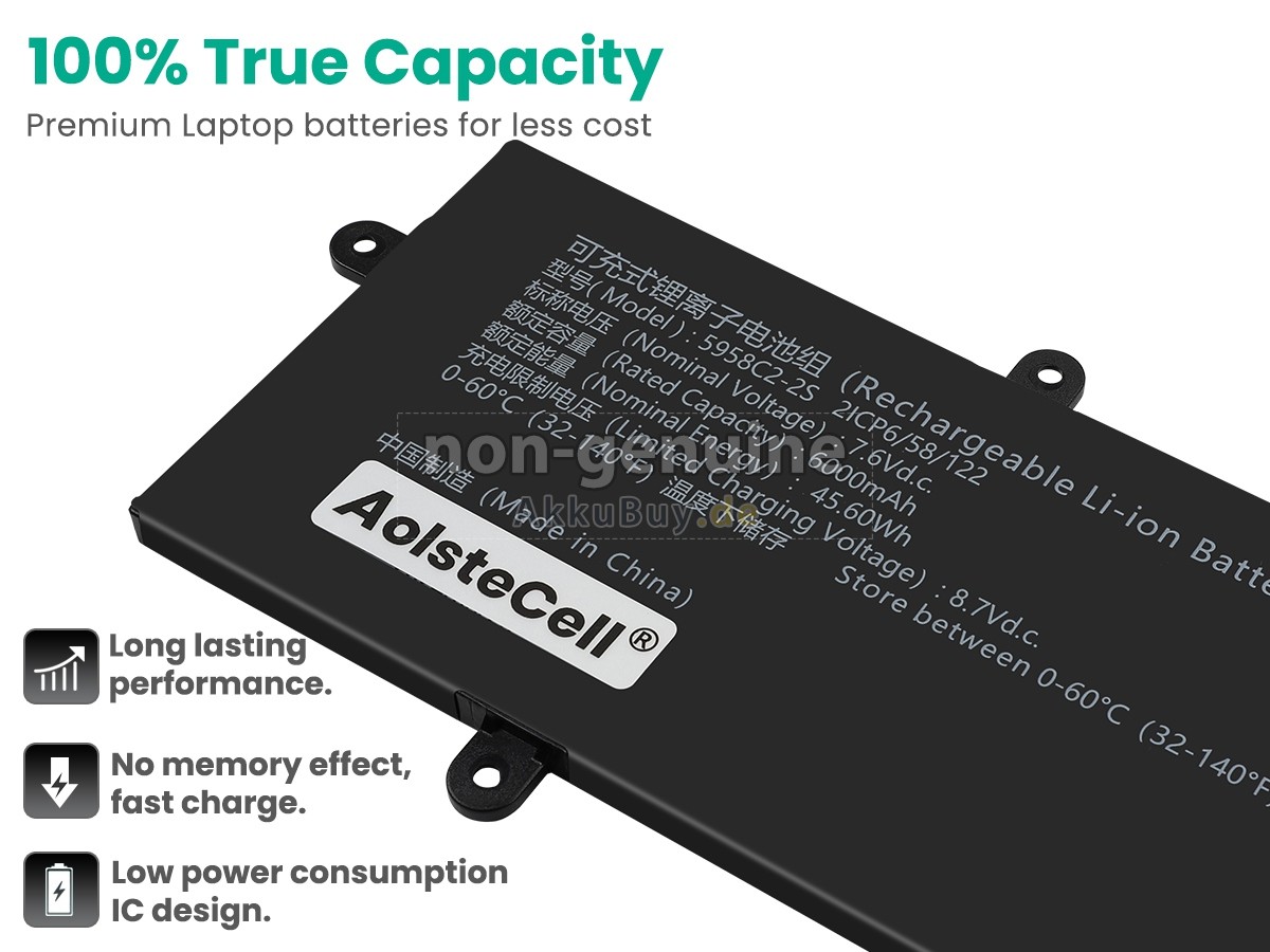 Mechrevo 5958C2-2S Ersatzakku