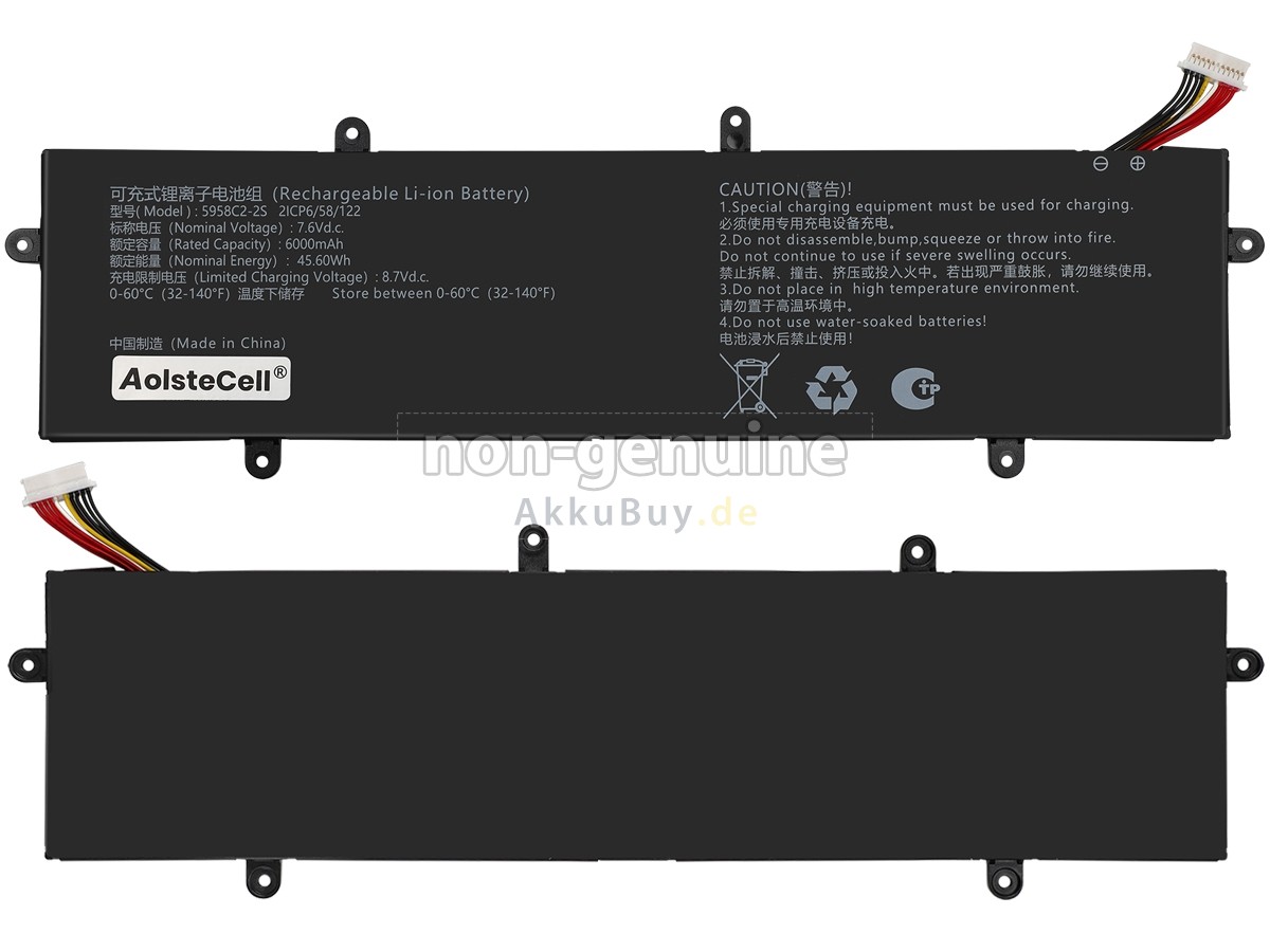 Mechrevo 5958C2-2S Ersatzakku