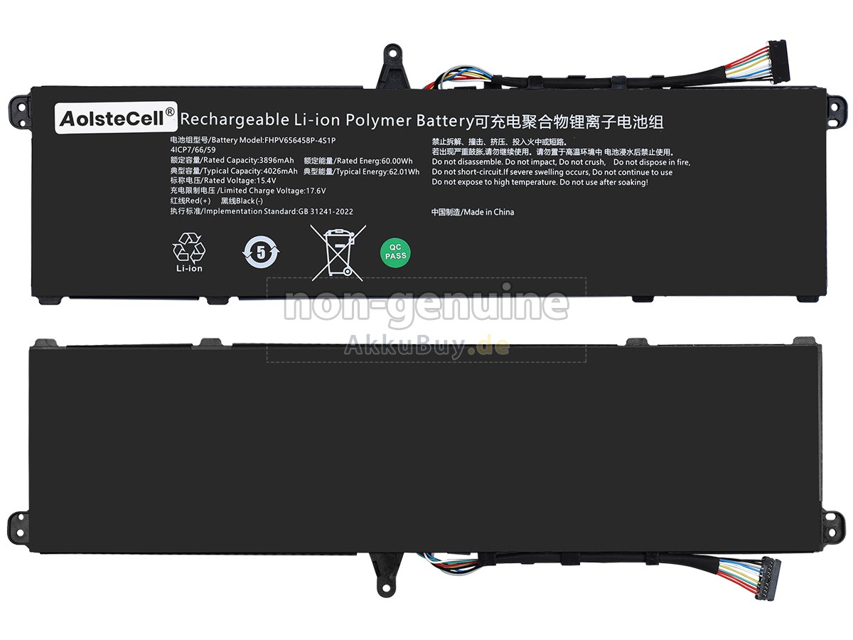 Mechrevo AEC3166124-4S1P Ersatzakku
