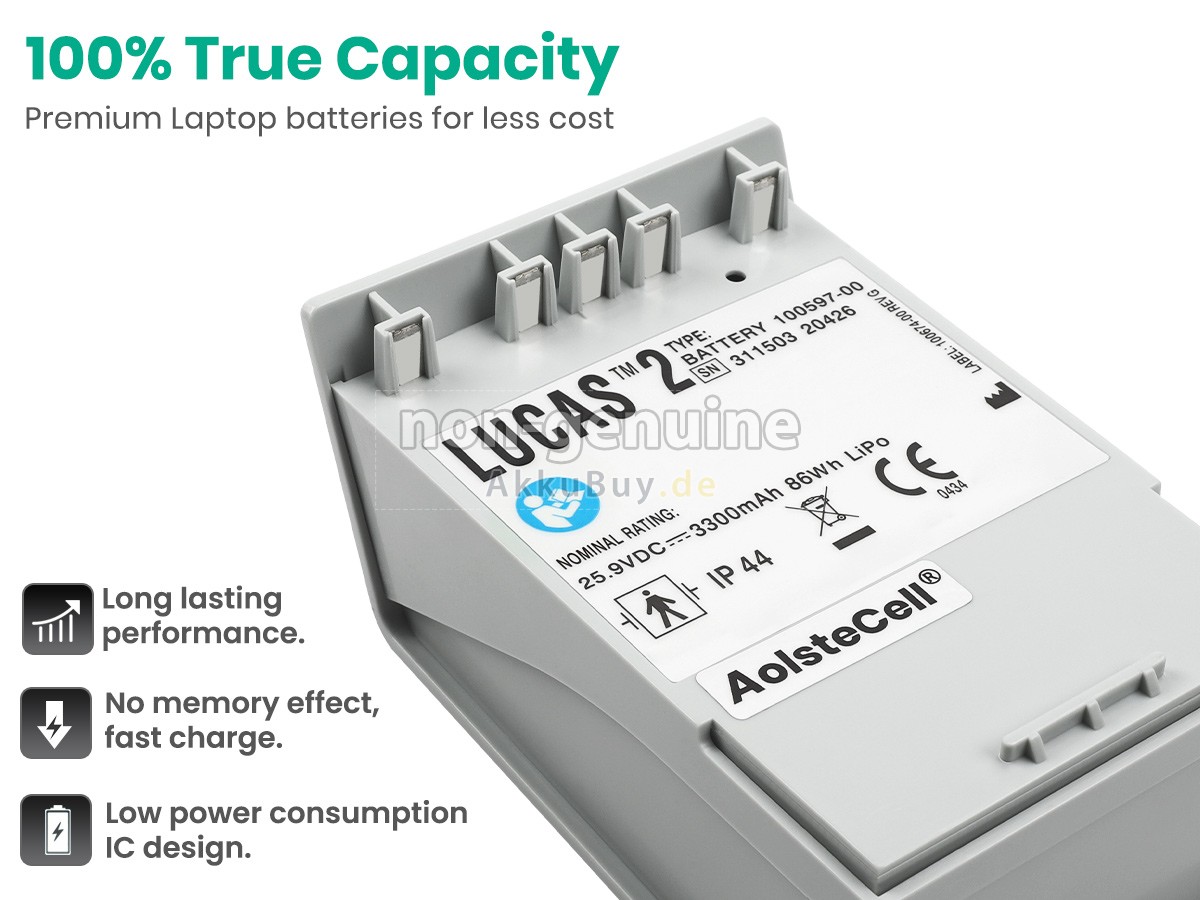 Medtronic 100597-00 Ersatzakku
