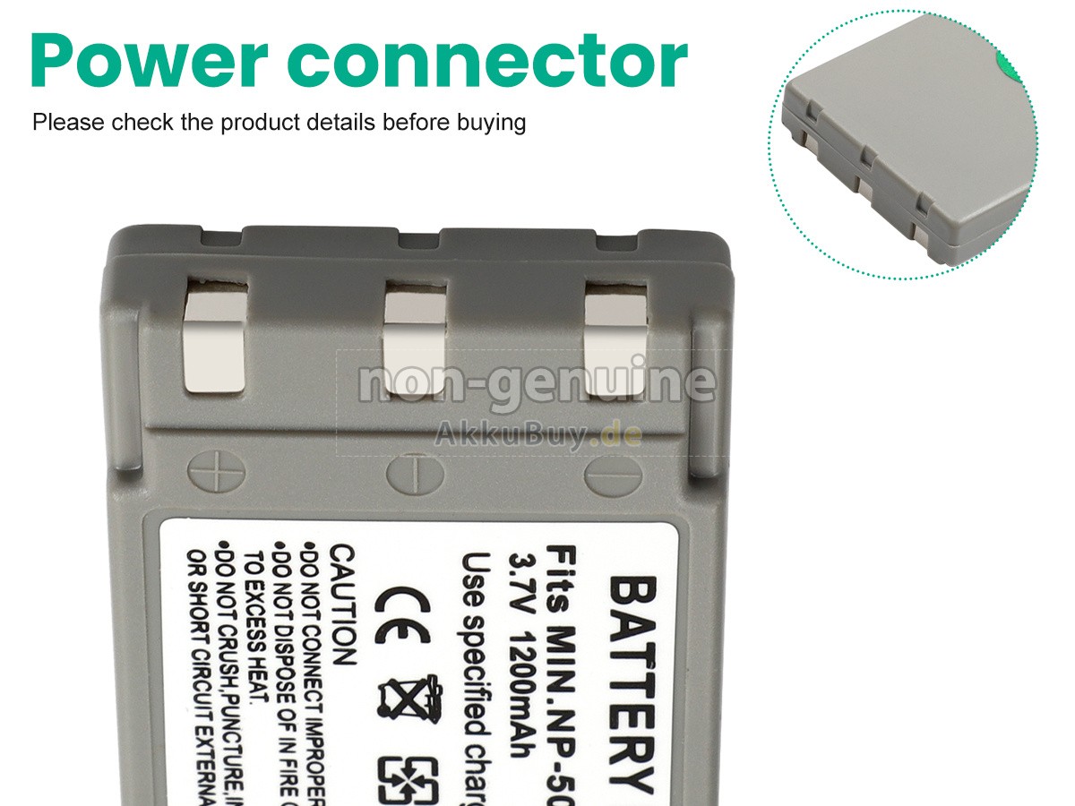 Minolta DR-LB4 Ersatzakku