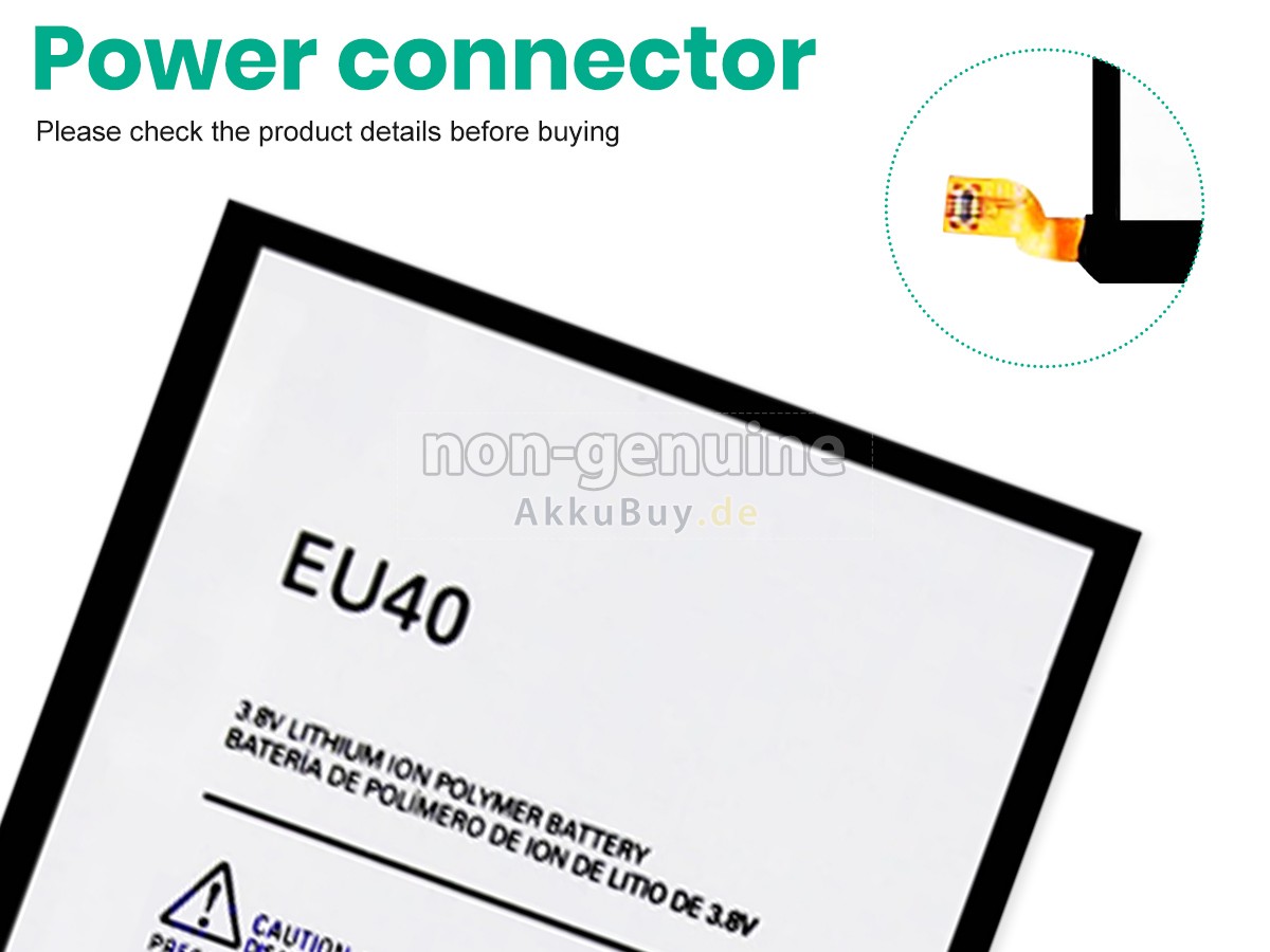 Motorola EU40 Ersatzakku