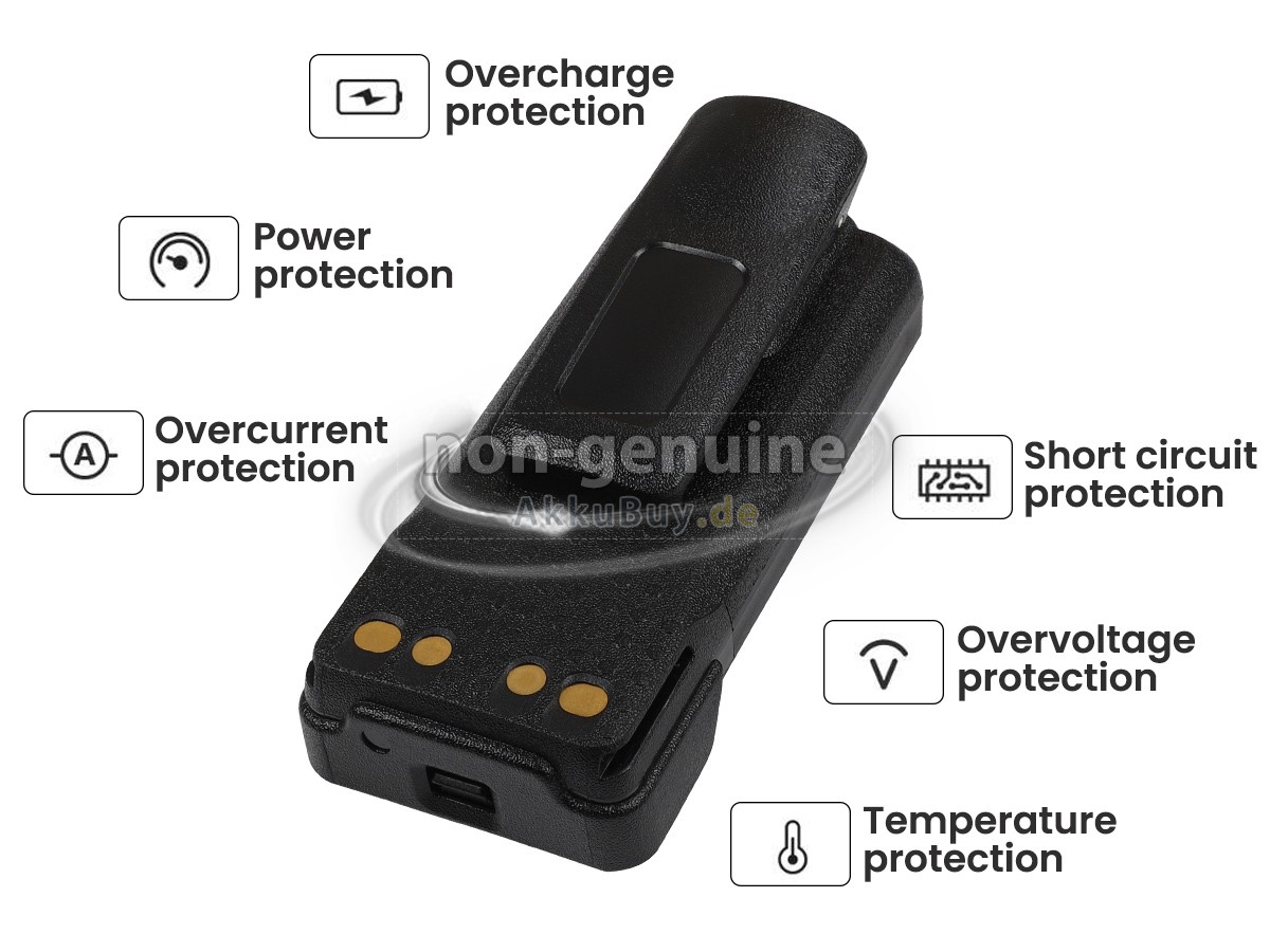 Motorola PMNN4409AR Ersatzakku