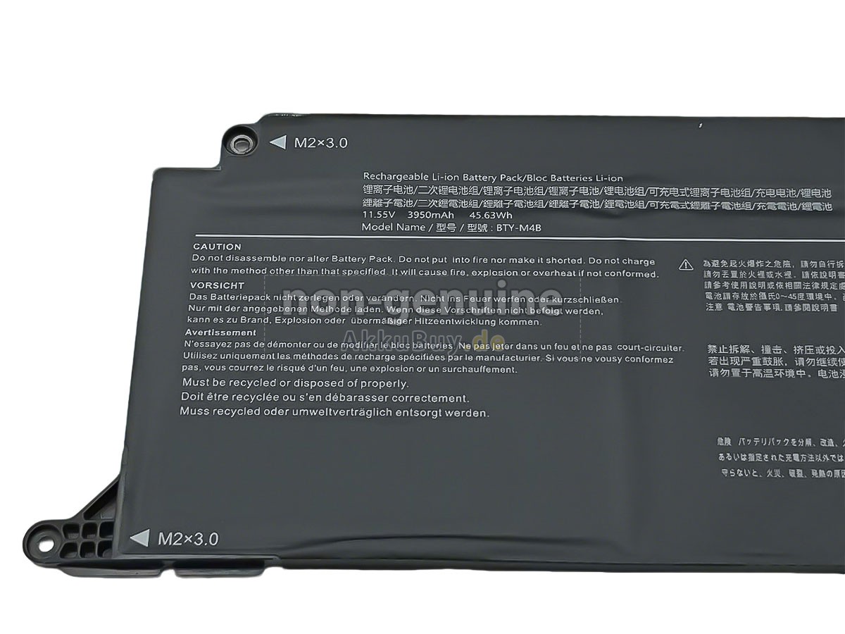 MSI BTY-M4B Ersatzakku