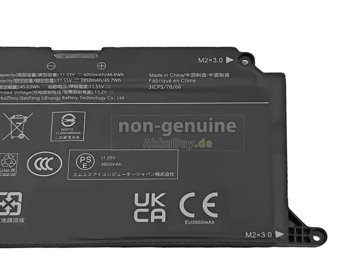 MSI BTY-M4B Ersatzakku