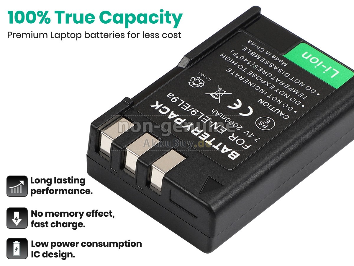 Nikon D3000 Ersatzakku