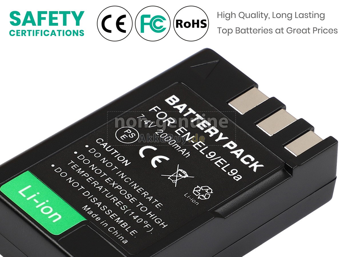 Nikon D3000 Ersatzakku